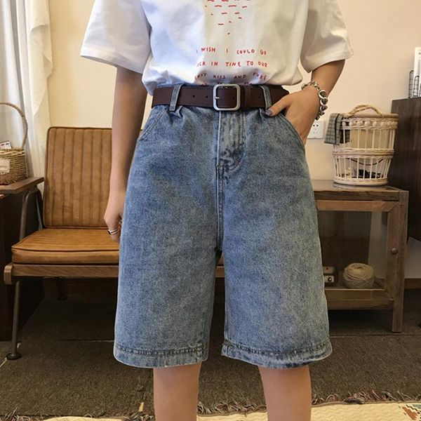 summer women denim shorts female high-waisted straight korean version loose wide leg jean short pants women's, White;black
summer women denim shorts female high-waisted straight korean version loose wide leg jean short pants women's, White;black
