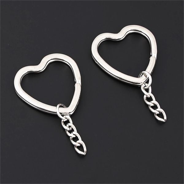10pc5pcs silver color heart shaped metal keychain making diy women gift keychain keyfob statement accessories jewelry a3256
10pc5pcs silver color heart shaped metal keychain making diy women gift keychain keyfob statement accessories jewelry a3256