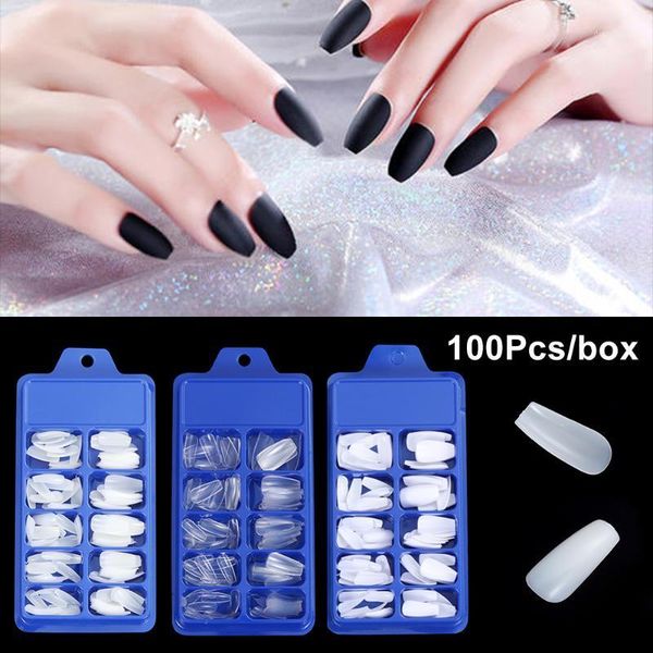 100pcs/box fake nails tips artificial long ballerina all cover uv coffin gel false art accessary clear/white/natural1, Red;gold 
100pcs/box fake nails tips artificial long ballerina all cover uv coffin gel false art accessary clear/white/natural1, Red;gold
