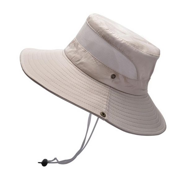 wide brim hats boonie hat summer breathable outdoors exercising cowboy cap moisture wicking with mesh lining for climbing, Blue;gray
wide brim hats boonie hat summer breathable outdoors exercising cowboy cap moisture wicking with mesh lining for climbing, Blue;gray