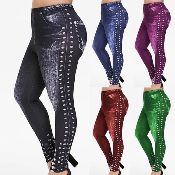 women's pants & capris 2021 women imitation distressed denim jeans leggings casual high waist slim elastic pencil plus size #4, Black;white
women's pants & capris 2021 women imitation distressed denim jeans leggings casual high waist slim elastic pencil plus size #4, Black;white