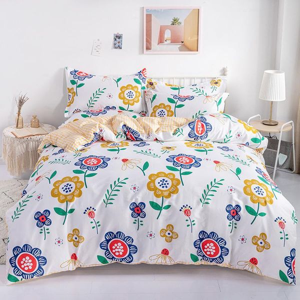 bedding sets classic set 5 size grey blue grid summer home linen 4pcs/set duvet cover flat sheet pastoral sleeping ab side 202
bedding sets classic set 5 size grey blue grid summer home linen 4pcs/set duvet cover flat sheet pastoral sleeping ab side 202