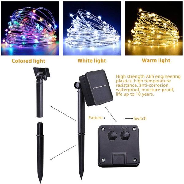 solar lamps string fairy lights 32m 300led/7m 50led waterproof outdoor garland power lamp christmas for garden decoration 8modes
solar lamps string fairy lights 32m 300led/7m 50led waterproof outdoor garland power lamp christmas for garden decoration 8modes