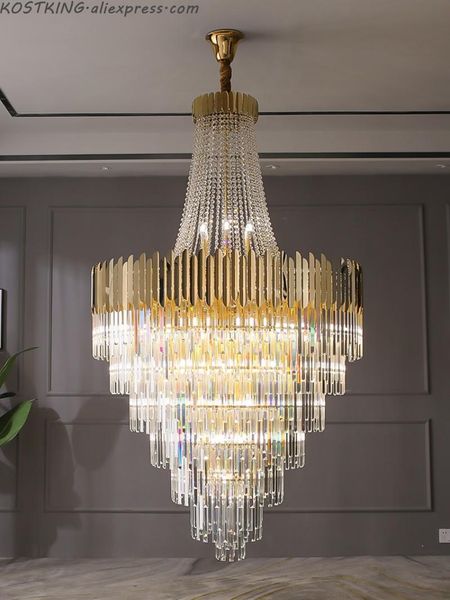 chandeliers large crystal chandelier gold luxury villa living room decoration led
chandeliers large crystal chandelier gold luxury villa living room decoration led