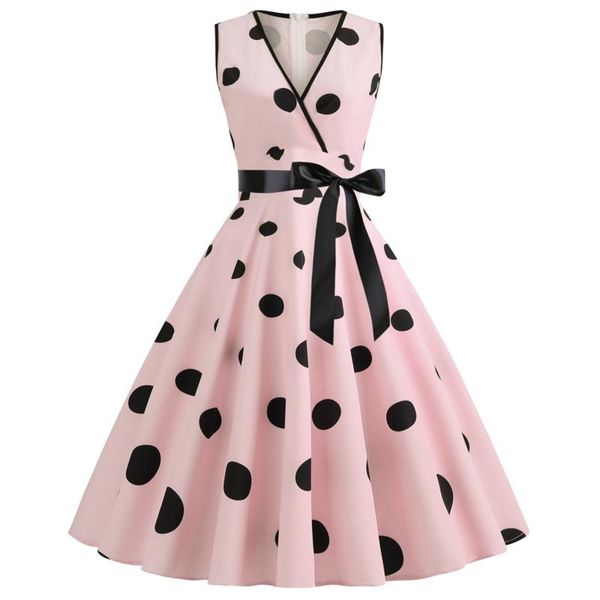 casual dresses woman retro floral 1950s 60s rockabilly polka dot bow pinup ball grown party robe plus size vestidos 2021, Black;gray
casual dresses woman retro floral 1950s 60s rockabilly polka dot bow pinup ball grown party robe plus size vestidos 2021, Black;gray