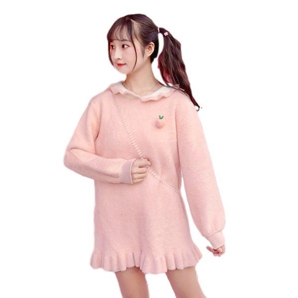 women's sweaters winter kawaii knitted sweater women wool jumper preppy style cute rabbit ear soft girls cashmere long sleeve pink, White;black
women's sweaters winter kawaii knitted sweater women wool jumper preppy style cute rabbit ear soft girls cashmere long sleeve pink, White;black
