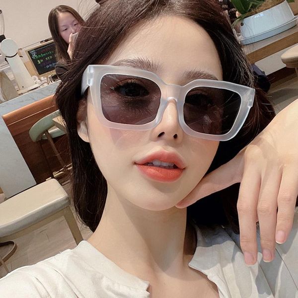 sunglasses oversized square women 2021 fashion big frame sun glasses for female large flat eyewear uv400, White;black
sunglasses oversized square women 2021 fashion big frame sun glasses for female large flat eyewear uv400, White;black