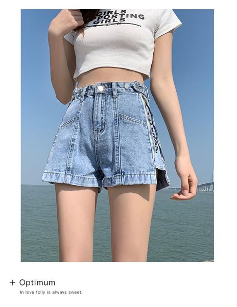 women's jeans denim shorts classic vintage high waist blue wide leg female caual summer ladies for women plus size
women's jeans denim shorts classic vintage high waist blue wide leg female caual summer ladies for women plus size