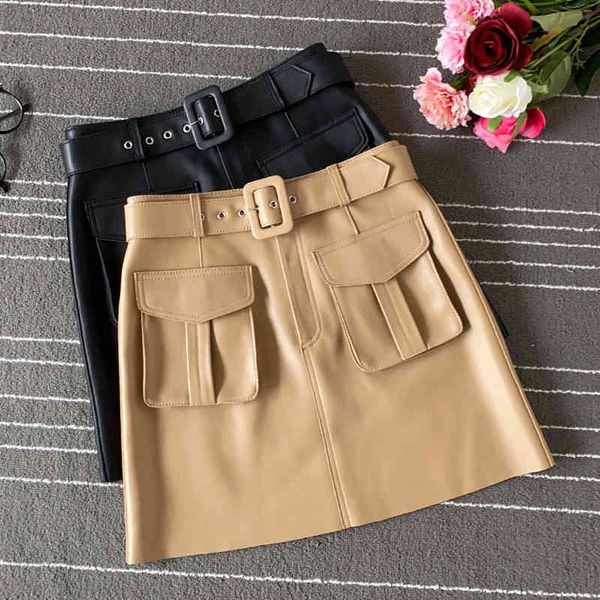 skirts 2021 autumn of sheep from women's pockets real leather chic genuine high-rise skirt c238, Black
skirts 2021 autumn of sheep from women's pockets real leather chic genuine high-rise skirt c238, Black