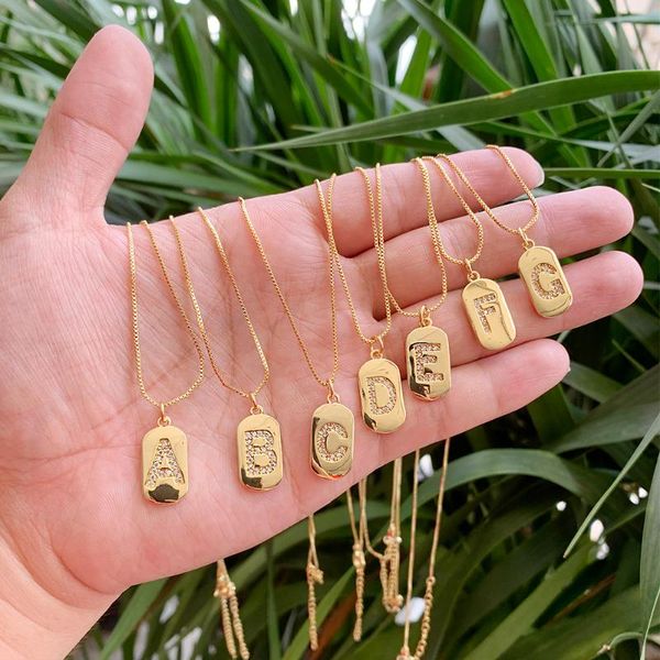 pendant necklaces luxury initial a-z 26 letters necklace charm copper zircon choker family name jewelry wedding gift, Silver
pendant necklaces luxury initial a-z 26 letters necklace charm copper zircon choker family name jewelry wedding gift, Silver