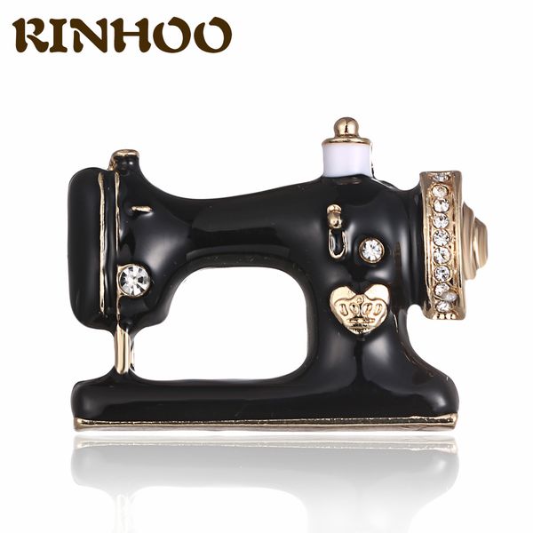 vintage zircon black enamel clothes machine brooch for women fashion gold color rhinestone brooch pin retro jewelry giftsdio chan contact, Gray
vintage zircon black enamel clothes machine brooch for women fashion gold color rhinestone brooch pin retro jewelry giftsdio chan contact, Gray