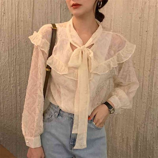 spring autumn blouse women v-neck bow tie folds ruffle stitching three-dimensional texture shirts female c042 210506, White
spring autumn blouse women v-neck bow tie folds ruffle stitching three-dimensional texture shirts female c042 210506, White