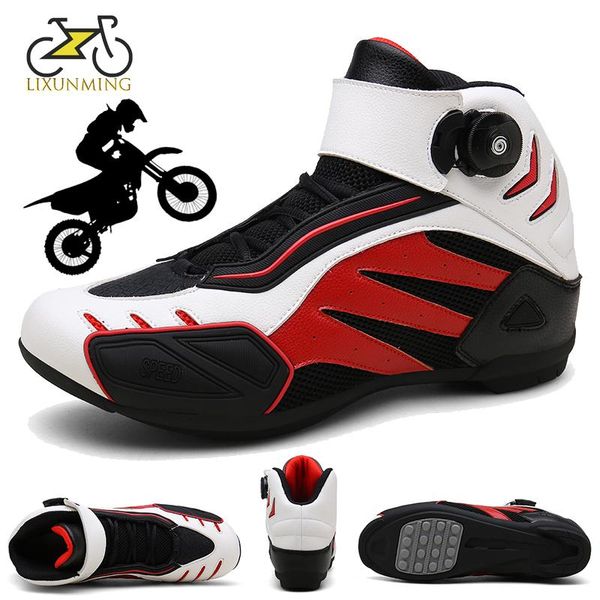 cycling footwear fashion motorcycle boots four seasons men black riding shoes rubber non-slip soles
cycling footwear fashion motorcycle boots four seasons men black riding shoes rubber non-slip soles