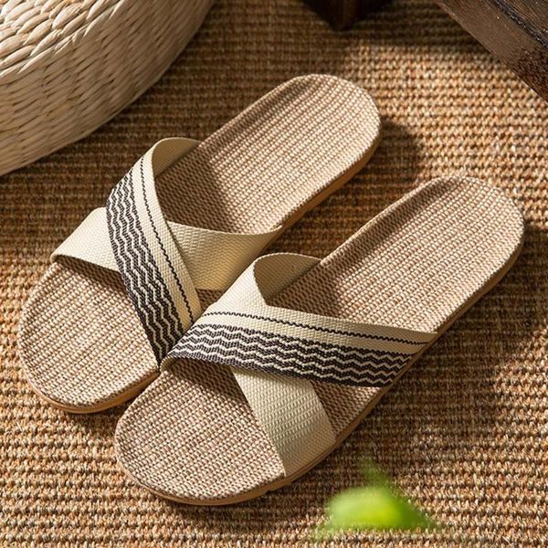 slippers men flip flops summer linen mens home fashion indoor cross daily male shoeses chanclas, Black
slippers men flip flops summer linen mens home fashion indoor cross daily male shoeses chanclas, Black