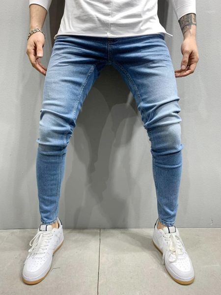 men's jeans blue denim men pleated pants jogging quality slim mens retro high classic pencil elastic skinny wash
men's jeans blue denim men pleated pants jogging quality slim mens retro high classic pencil elastic skinny wash