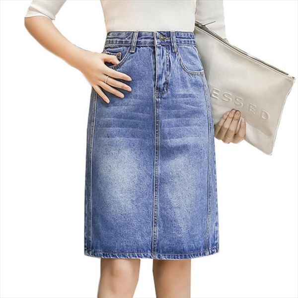 plus size 4xl fashion womens skirts slim high waist denim women casual jeans midi summer 240, Black
plus size 4xl fashion womens skirts slim high waist denim women casual jeans midi summer 240, Black