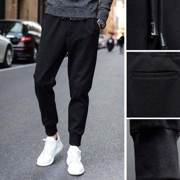 chenshida 2020 slim fitting spring and summer sports pants, men's legged pants, Black
chenshida 2020 slim fitting spring and summer sports pants, men's legged pants, Black
