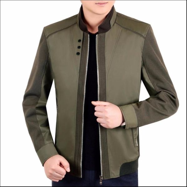 men's jackets m-3xl 2021 spring and autumn middle-aged thin jacket business casual slim daddy stand collar coat male clothing, Black;brown
men's jackets m-3xl 2021 spring and autumn middle-aged thin jacket business casual slim daddy stand collar coat male clothing, Black;brown