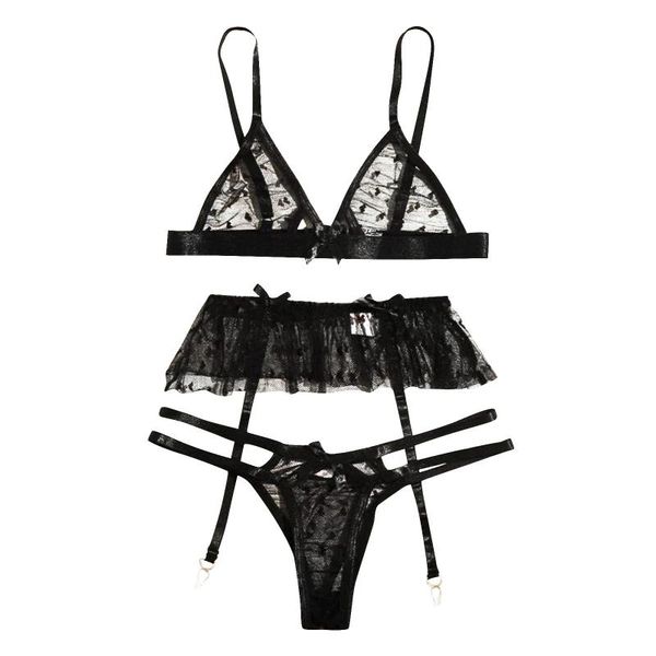 bras sets 2021 women wireless bra lingerie bowknot thong with garter pajamas black érotique femme, Red;black
bras sets 2021 women wireless bra lingerie bowknot thong with garter pajamas black érotique femme, Red;black