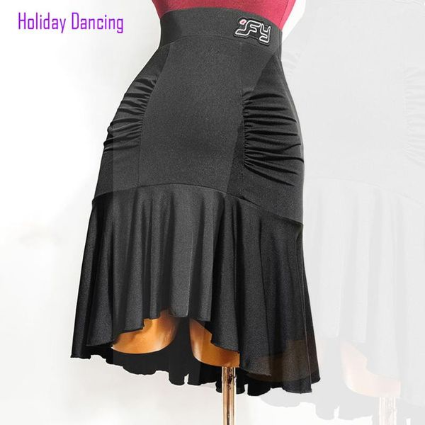 stage wear wrinkle and lotus design women latin dance skirt dancing practise cloth samba tango chacha performamnce tl588, Black;red
stage wear wrinkle and lotus design women latin dance skirt dancing practise cloth samba tango chacha performamnce tl588, Black;red