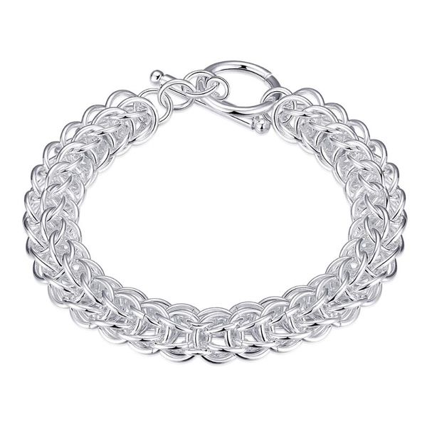 charm bracelets round silver chain bracelet simple women's sterling fashion trend jewelry, Golden;silver
charm bracelets round silver chain bracelet simple women's sterling fashion trend jewelry, Golden;silver
