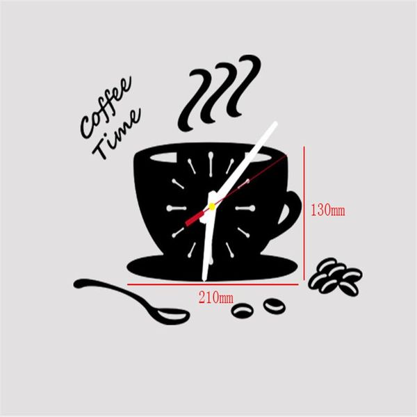 wall clocks 210*130mm 3d acrylic clock diy modern kitchen home decor coffee better time cup shape digital sticker
wall clocks 210*130mm 3d acrylic clock diy modern kitchen home decor coffee better time cup shape digital sticker