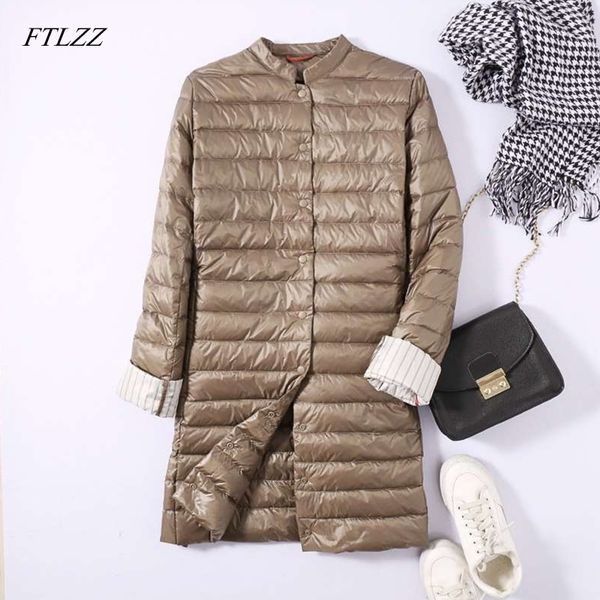 women ultra light duck down long jacket spring winter padded warm coat female overcoat portable parkas 210423, Black
women ultra light duck down long jacket spring winter padded warm coat female overcoat portable parkas 210423, Black