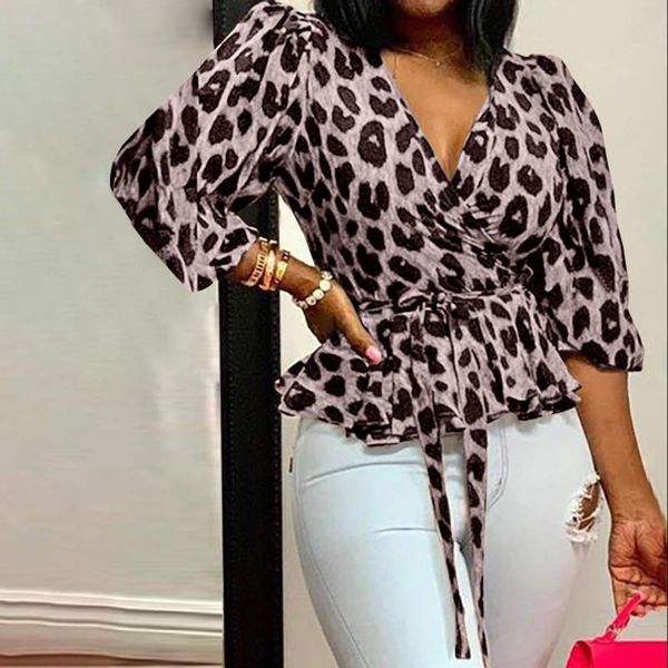 women's blouses & shirts leopard women fashion loose retro autumn long sleeve trendy ladies all-match streetwear female chic, White
women's blouses & shirts leopard women fashion loose retro autumn long sleeve trendy ladies all-match streetwear female chic, White