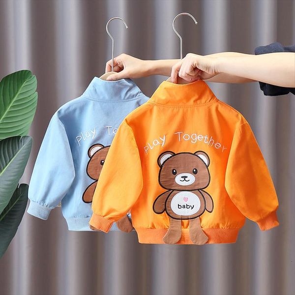 12m 4y spring autumn girls boys cute cartoon bear design jacket baby kids children coat, Blue;gray
12m 4y spring autumn girls boys cute cartoon bear design jacket baby kids children coat, Blue;gray