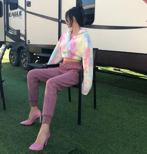 women's hoodies & sweatshirts casual oversized fluffy crop women tie-dye zip up faux fur autumn winter fleece sweatshirt ladies pullove, Black
women's hoodies & sweatshirts casual oversized fluffy crop women tie-dye zip up faux fur autumn winter fleece sweatshirt ladies pullove, Black