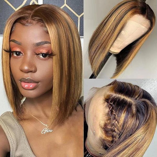 lace wigs bob 13x4 front human hair #4/27 highlight with baby for women glueless pre plucked, Black;brown
lace wigs bob 13x4 front human hair #4/27 highlight with baby for women glueless pre plucked, Black;brown