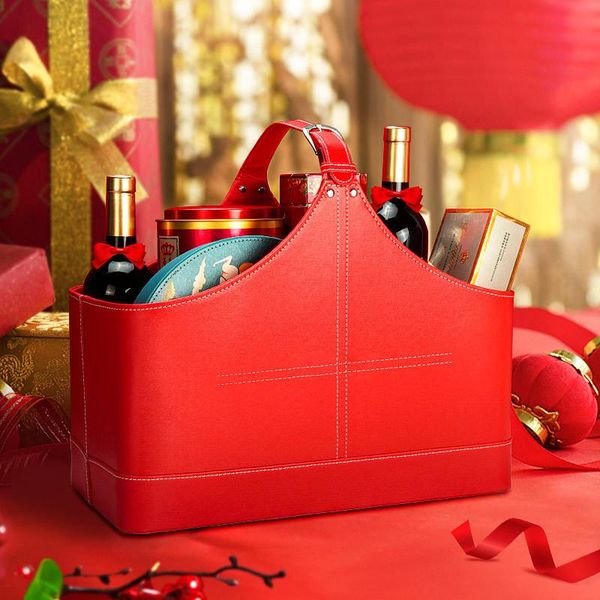 storage baskets pu leather gift basket christmas packaging fruit bag box organizer
storage baskets pu leather gift basket christmas packaging fruit bag box organizer