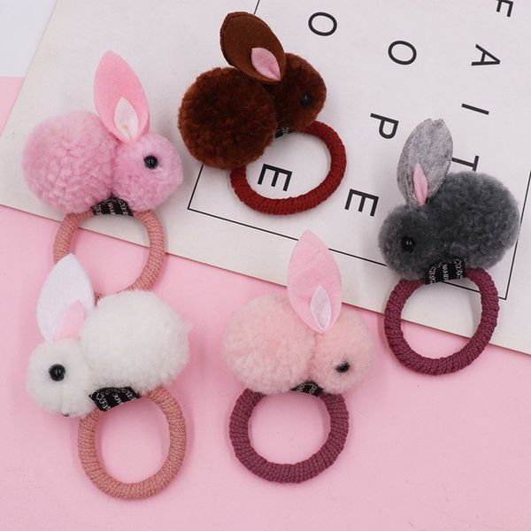 cute animal hair ball rabbit hair ring girls rubber band elastic hairs bands korean headwear children accessories ornaments 0851, Slivery;white
cute animal hair ball rabbit hair ring girls rubber band elastic hairs bands korean headwear children accessories ornaments 0851, Slivery;white