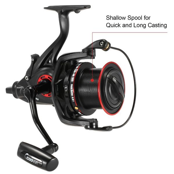 12+1bb ball bearings spinning fishing reel 4.6:1 left/right interchangeable collapsible handle metal spool baitcasting reels
12+1bb ball bearings spinning fishing reel 4.6:1 left/right interchangeable collapsible handle metal spool baitcasting reels