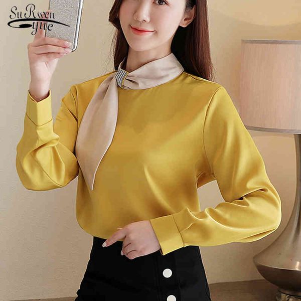 chiffon solid stand blouse women ol vintage white long sleeve shirts korean clothing blusas mujer de moda 8292 50 210508
chiffon solid stand blouse women ol vintage white long sleeve shirts korean clothing blusas mujer de moda 8292 50 210508