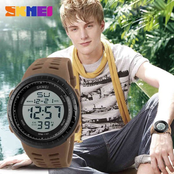 skmei mens sports watches luxury army outdoor waterproof digital watch military casual men wristwatches relogio masculino 1167 x0524, Slivery;brown
skmei mens sports watches luxury army outdoor waterproof digital watch military casual men wristwatches relogio masculino 1167 x0524, Slivery;brown