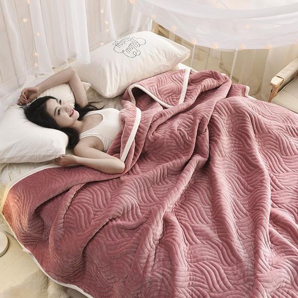blankets 2021 winter blanket double single thicken warm flannel air conditioning coral fleece summer quilt
blankets 2021 winter blanket double single thicken warm flannel air conditioning coral fleece summer quilt
