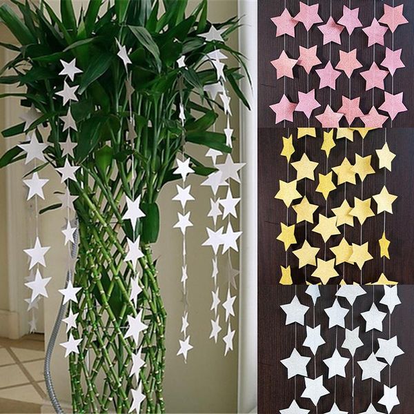party decoration 2/4m shining star garlands birthday bunting banners pennant baby shower wedding garland flags supplies
party decoration 2/4m shining star garlands birthday bunting banners pennant baby shower wedding garland flags supplies