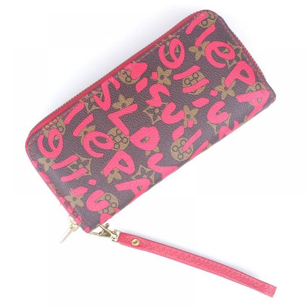 wallets letter double pull ladies wallet fashion long print clutch coin purse, Red;black
wallets letter double pull ladies wallet fashion long print clutch coin purse, Red;black