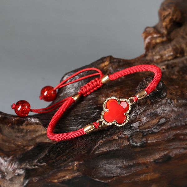 xianlan033 green clovers girlfriends bracelet with three female hand woven rope a rival ring contracted wind restoring ancient way, Silver
xianlan033 green clovers girlfriends bracelet with three female hand woven rope a rival ring contracted wind restoring ancient way, Silver