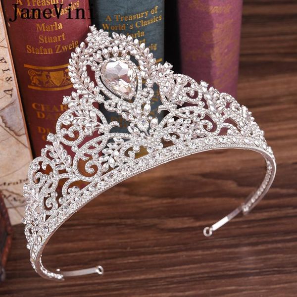 hair clips & barrettes janevini 2021 luxury big bridal tiaras crowns european silver plated crystal diadem for women headdress wedding acces, Golden;silver
hair clips & barrettes janevini 2021 luxury big bridal tiaras crowns european silver plated crystal diadem for women headdress wedding acces, Golden;silver
