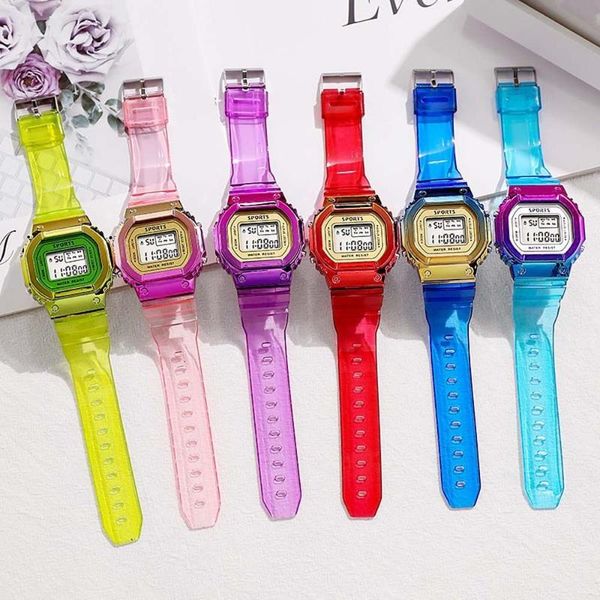 wristwatches fashion children gradient digital watch casual style luminous waterproof watches for high quality, Slivery;brown
wristwatches fashion children gradient digital watch casual style luminous waterproof watches for high quality, Slivery;brown