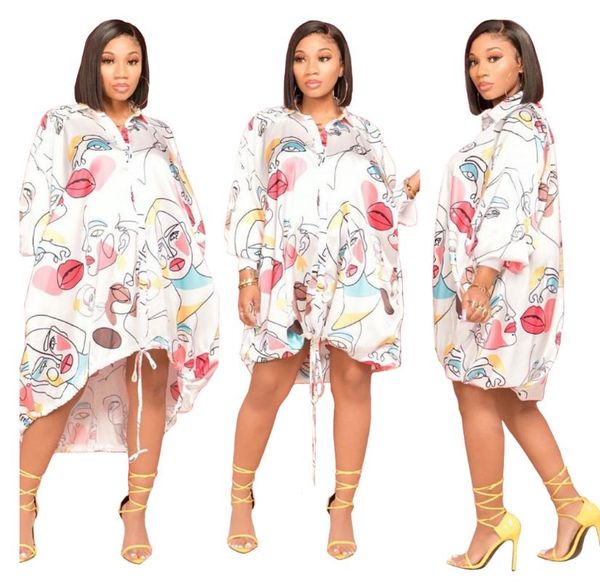 casual dresses fashion women dress 2021 lapel neck print long sleeves front short behind nightclub plus size s-3xl, Black;gray
casual dresses fashion women dress 2021 lapel neck print long sleeves front short behind nightclub plus size s-3xl, Black;gray