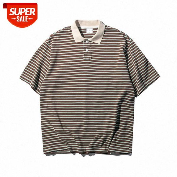 forn3 men's casual t-shirt round neck pullover hit color collar loose short-sleeved striped polo shirt for men #sp2n, White;black
forn3 men's casual t-shirt round neck pullover hit color collar loose short-sleeved striped polo shirt for men #sp2n, White;black