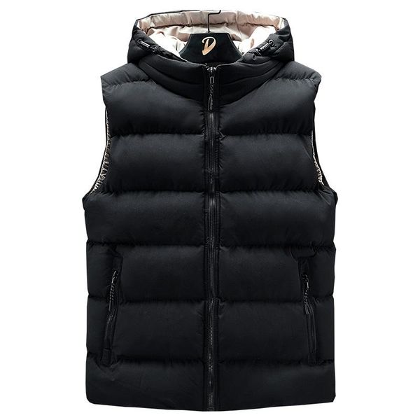 men's vests large size loose vest male men down ultralight sleeveless jacket fashion stand collar winter, Black;white 
men's vests large size loose vest male men down ultralight sleeveless jacket fashion stand collar winter, Black;white