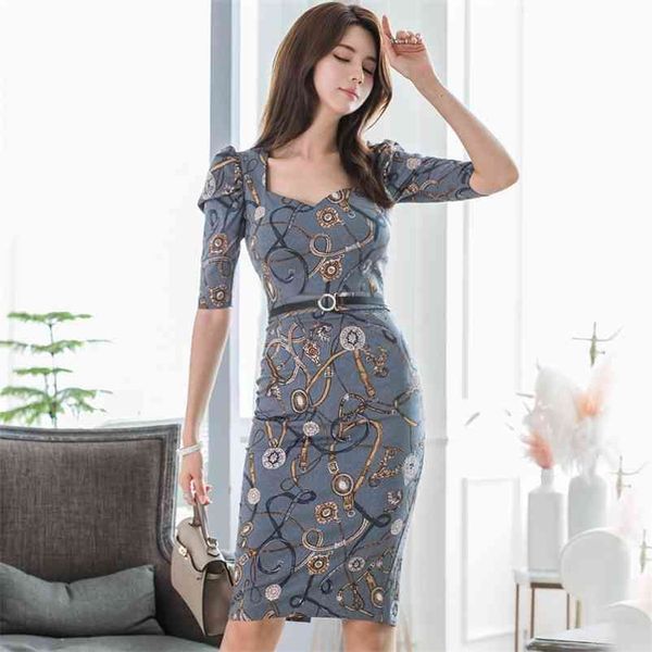 elegant print tight dress korean ladies summer short sleeve cabaret party bodycon dresses for women 210530, Black;gray
elegant print tight dress korean ladies summer short sleeve cabaret party bodycon dresses for women 210530, Black;gray