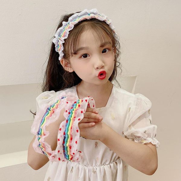 playful cute girl child temperament chiffon rainbow color mesh headband sen line out all-match hair accessories, Slivery;white
playful cute girl child temperament chiffon rainbow color mesh headband sen line out all-match hair accessories, Slivery;white