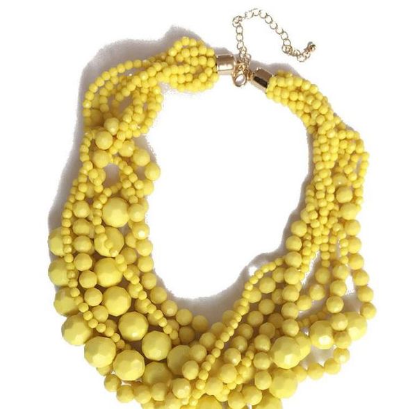 2021 new statement acrylic beads braided choker yellow dark red necklace, sweet jewelry for women, Silver
2021 new statement acrylic beads braided choker yellow dark red necklace, sweet jewelry for women, Silver