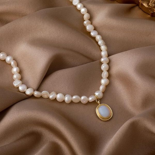 chains fashion beaded natural freshwater pearl necklace for women baroque charm pendants necklaces female choker jewelry, Silver
chains fashion beaded natural freshwater pearl necklace for women baroque charm pendants necklaces female choker jewelry, Silver