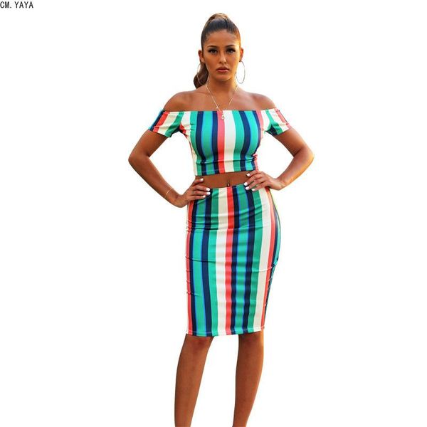 two piece dress cm.yaya women autumn skirt sets striped print slash neck short sleeve crop high waist ankle-length matchingcmh1179, White
two piece dress cm.yaya women autumn skirt sets striped print slash neck short sleeve crop high waist ankle-length matchingcmh1179, White